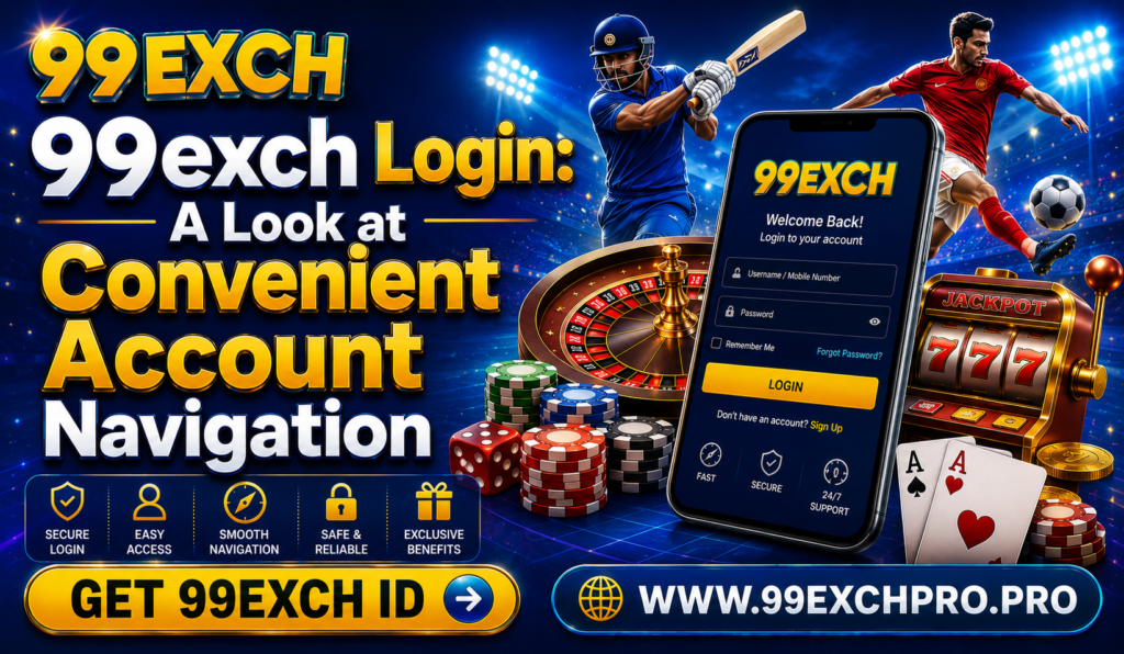 99exch Login A Look at Convenient Account Navigation